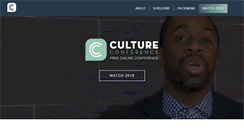 Desktop Screenshot of cultureconference.org