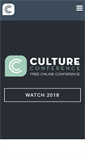 Mobile Screenshot of cultureconference.org